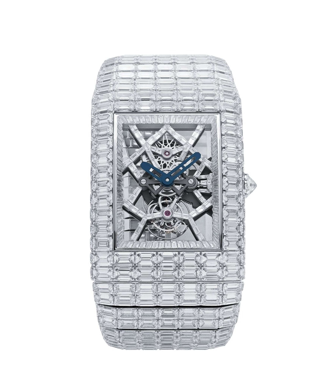 Jacob & Co. Billionaire Ashoka Skeleton Baguette Ref: BL115.30.AA.AA.AB32A