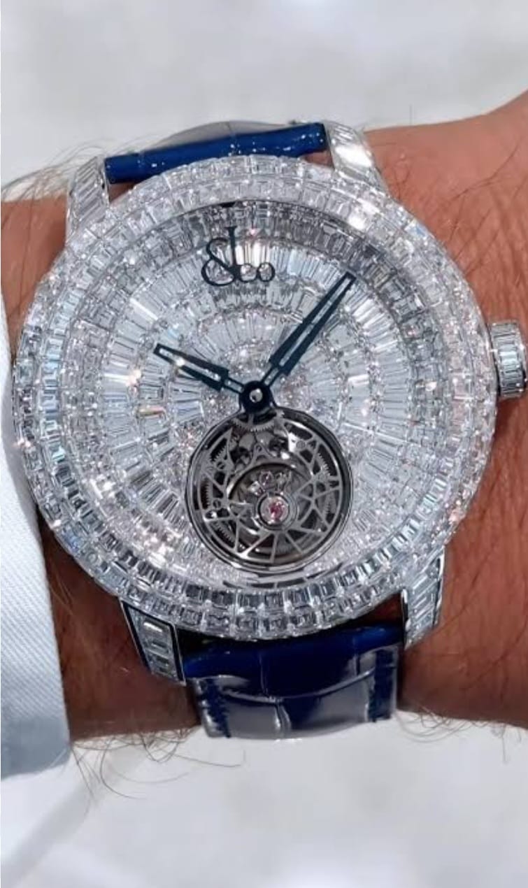 Jacob & Co. Caviar Tourbillon Full Baguette Diamond Watch