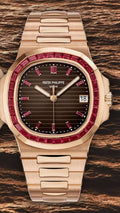 Patek Philippe Nautilus Automatic Reference Number: 5711/110R-001 (or 5711/1R custom gem-set edition)