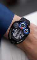 Jacob & Co. Bugatti Chiron Tourbillon Black Titanium Ref: BU200.21.AE.AB.A